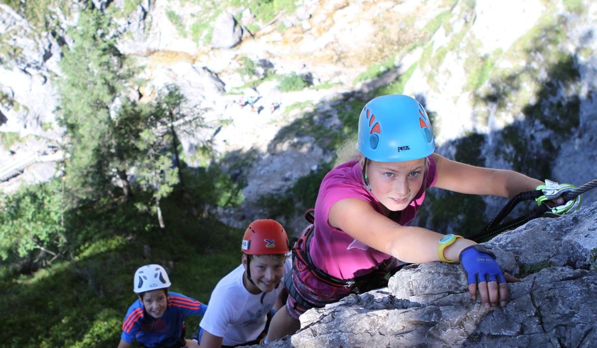 Kinderklettern in Ramsau am Dachstein